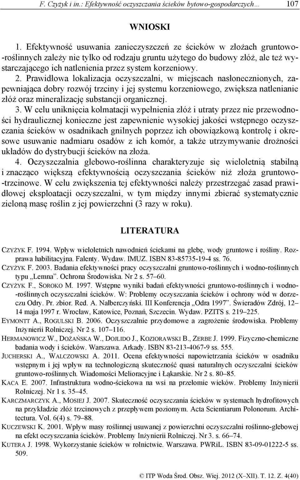 korzeniowy. 2.