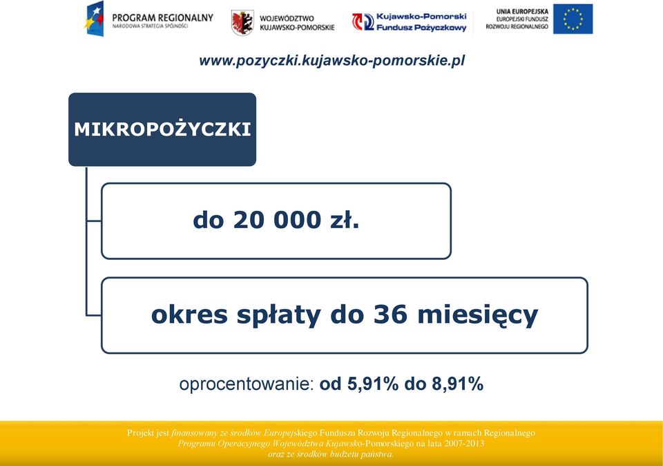 okres spłaty do 36