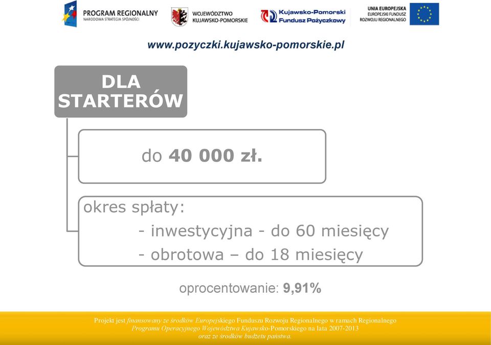 do 60 miesięcy - obrotowa do