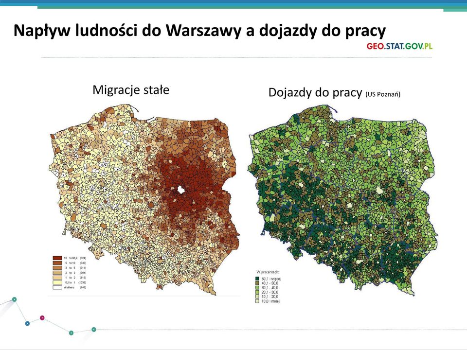 pracy Migracje stałe