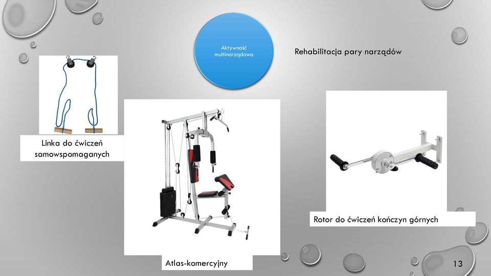 do ćwiczeń samowspomaganych Rotor