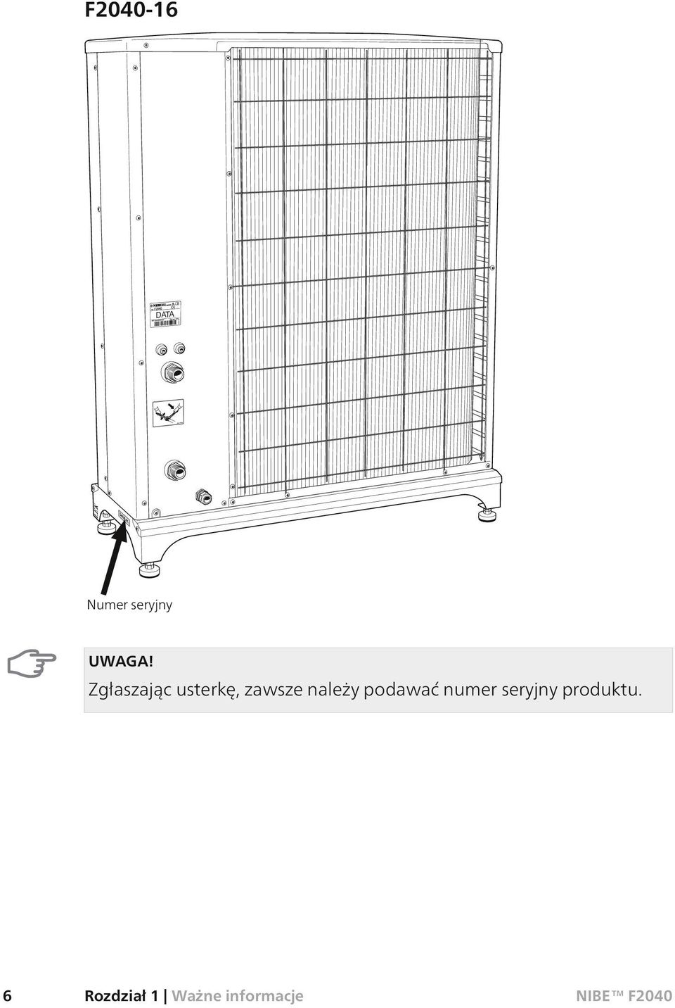 Zgłaszając usterkę, zawsze należy