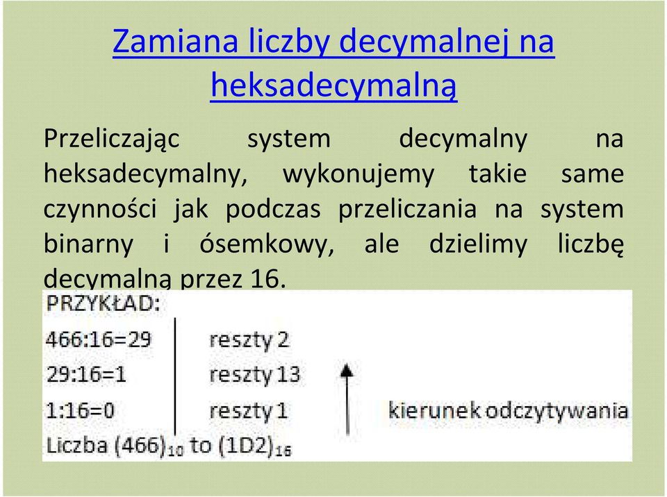 wykonujemy takie same czynności jak podczas