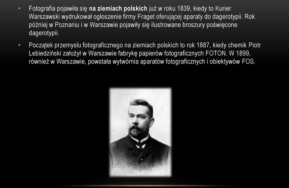 Rok później w Poznaniu i w Warszawie pojawiły się ilustrowane broszury poświęcone dagerotypii.