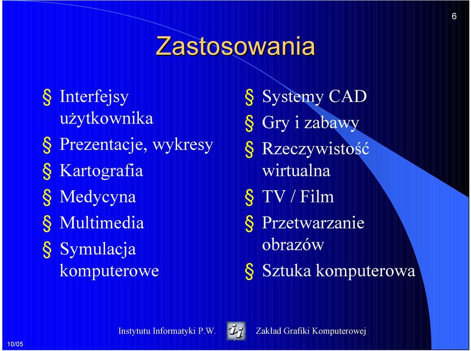 komputerowe Systemy CAD Gry i zabawy Rzeczywistość