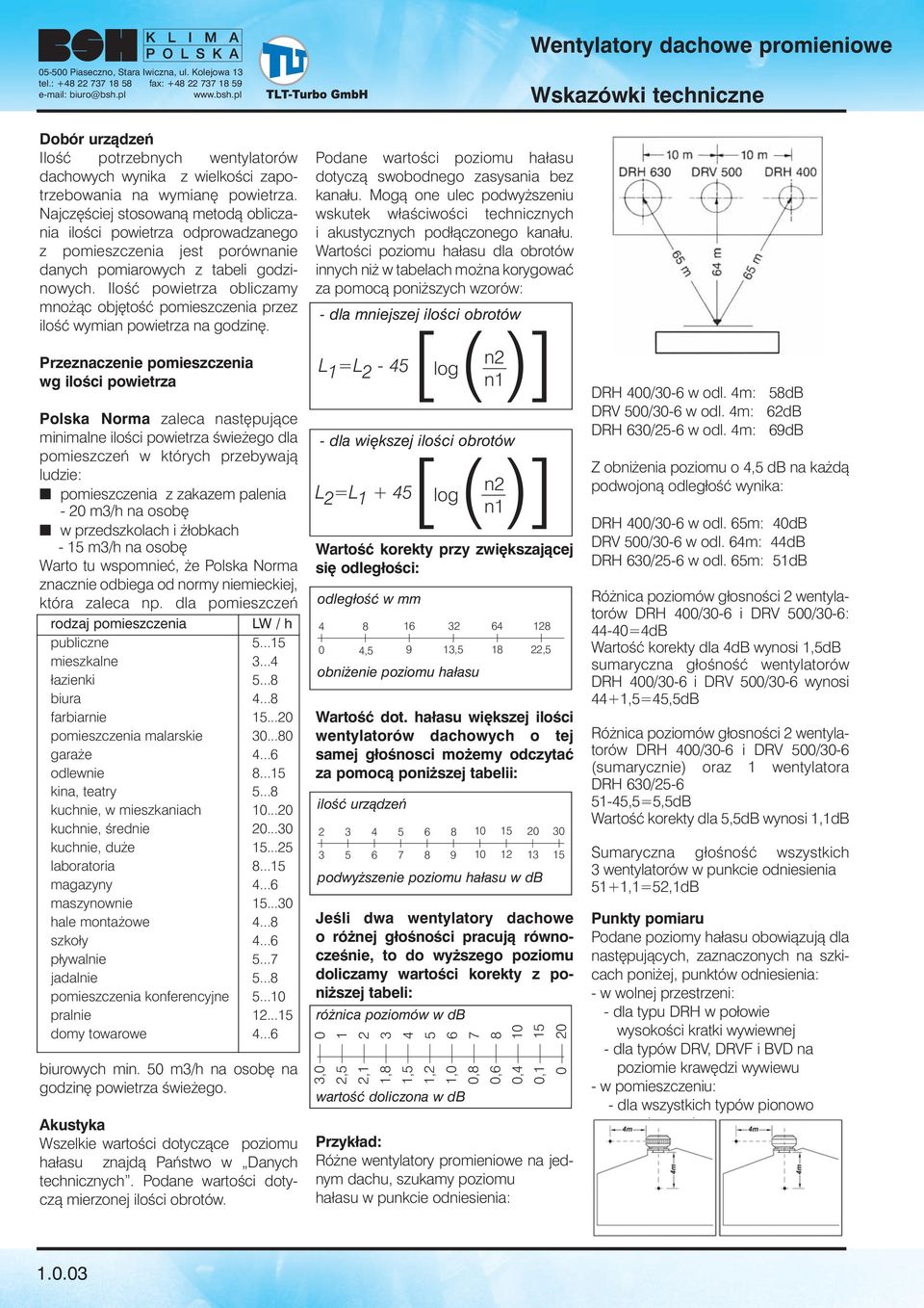 IloÊç powietrza obliczamy mno àc obj toêç pomieszczenia przez iloêç wymian powietrza na godzin.