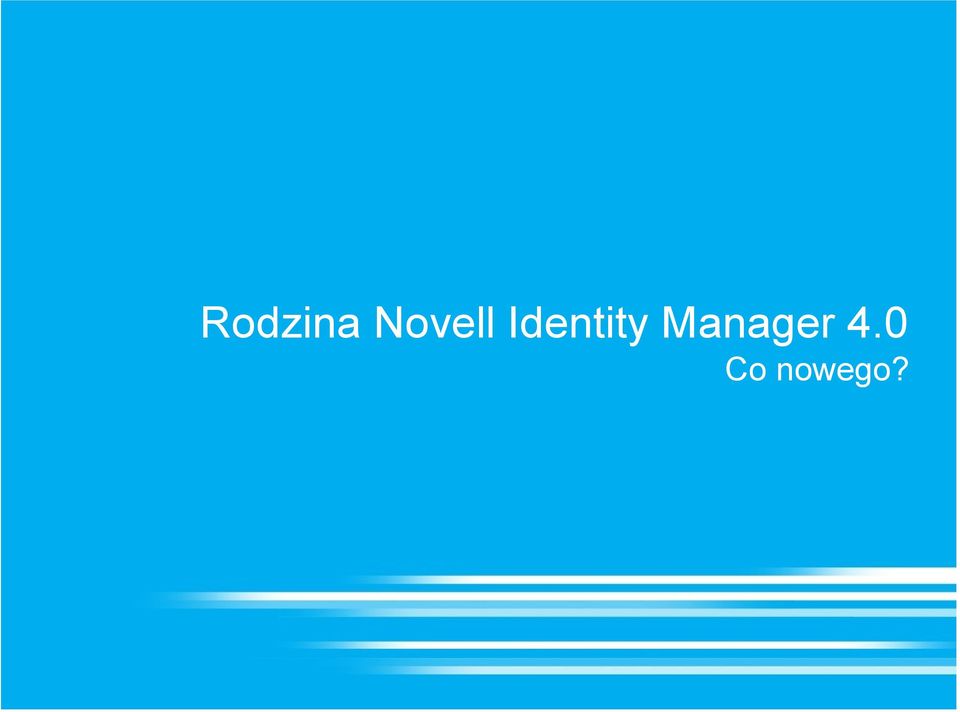 Identity