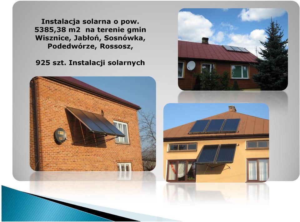 Wisznice, Jabłoń, Sosnówka,
