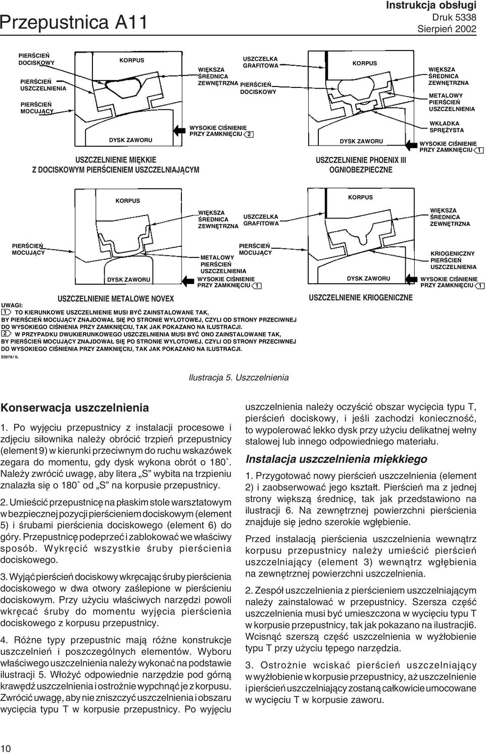 PRZY ZAMKNIĘCIU 1 KORPUS KORPUS WIĘKSZA ŚREDNICA ZEWNĘTRZNA USZCZELKA GRAFITOWA WIĘKSZA ŚREDNICA ZEWNĘTRZNA MOCUJĄCY DYSK ZAWORU USZCZELNIENIE METALOWE NOVEX MOCUJĄCY METALOWY USZCZELNIENIA WYSOKIE