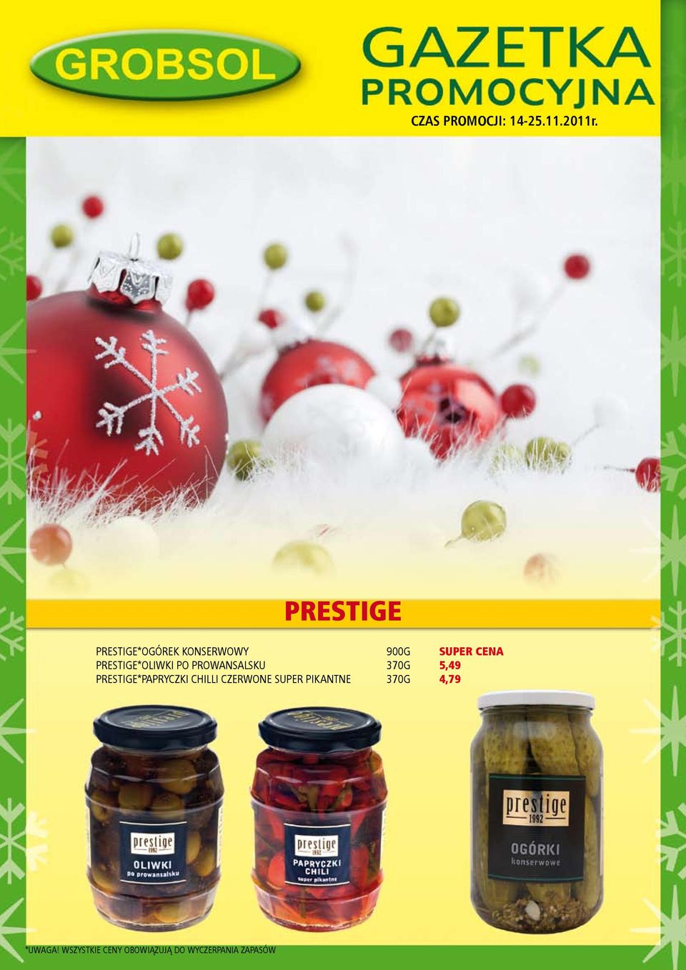 PRESTIGE*OLIWKI PO PROWANSALSKU