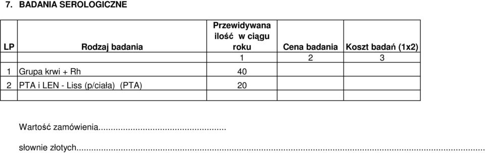 - Liss (p/ciała) (PTA) 20