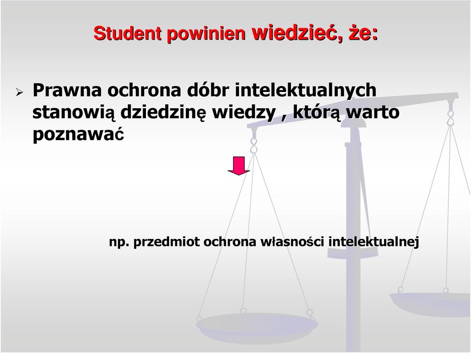 dziedzinę wiedzy, którą warto poznawać np.