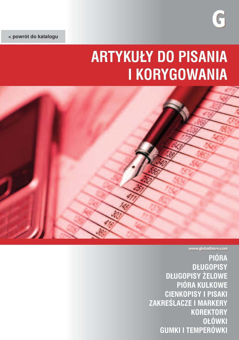 DŁUOPISY DŁUOPISY ŻELOWE PIÓRA KULKOWE CIENKOPISY