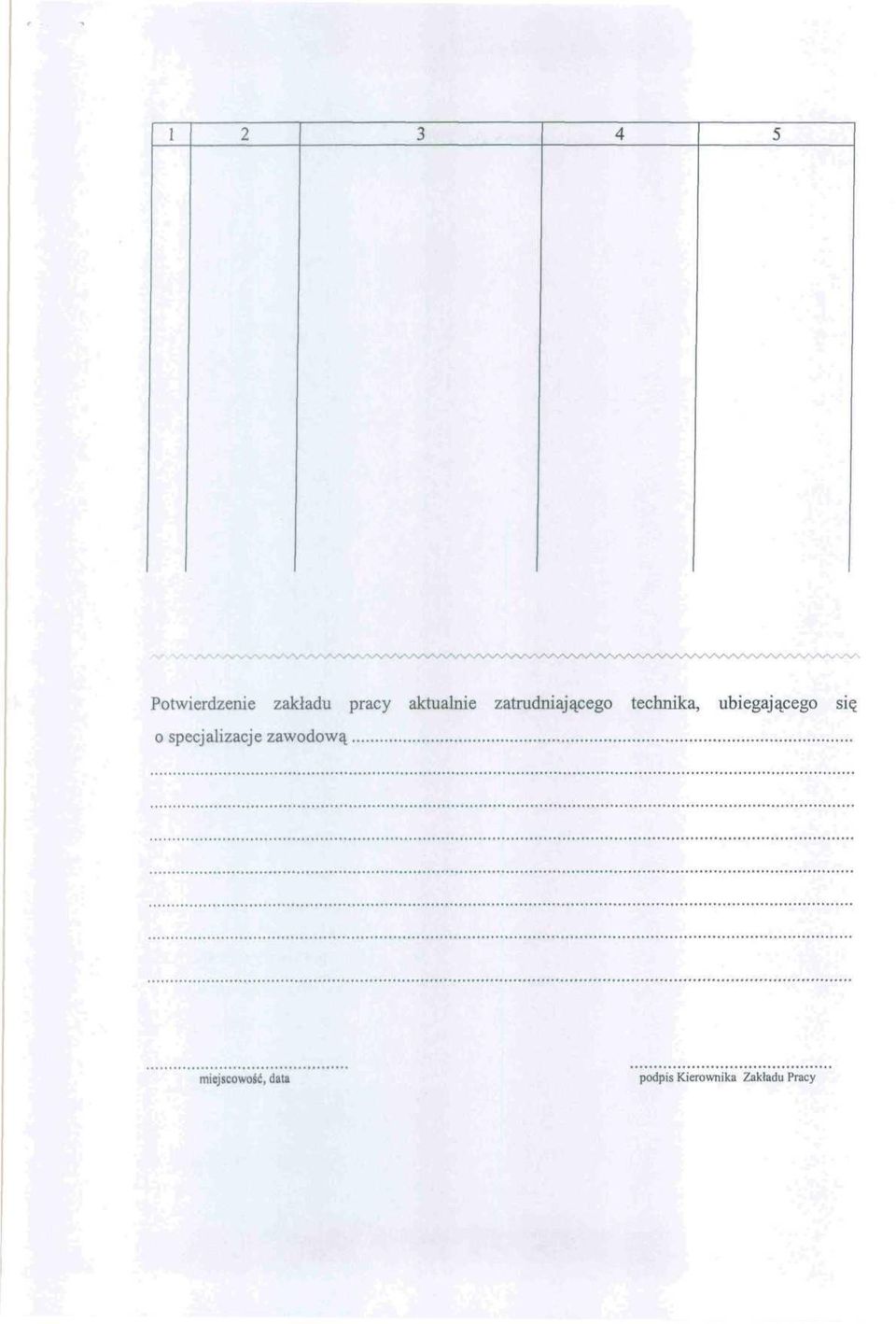 się o specjalizacje zawodową