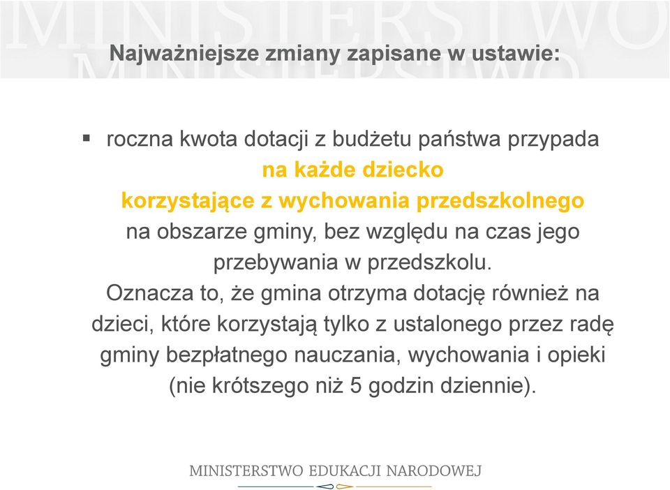 przebywania w przedszkolu.