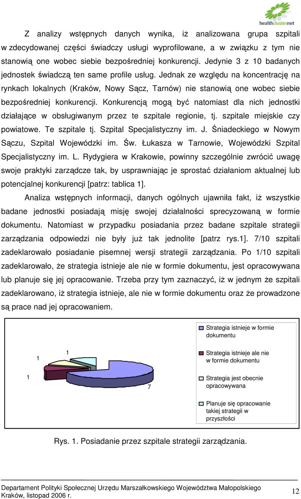 Jednak ze względu na koncentrację na rynkach lokalnych (Kraków, Nowy Sącz, Tarnów) nie stanowią one wobec siebie bezpośredniej konkurencji.