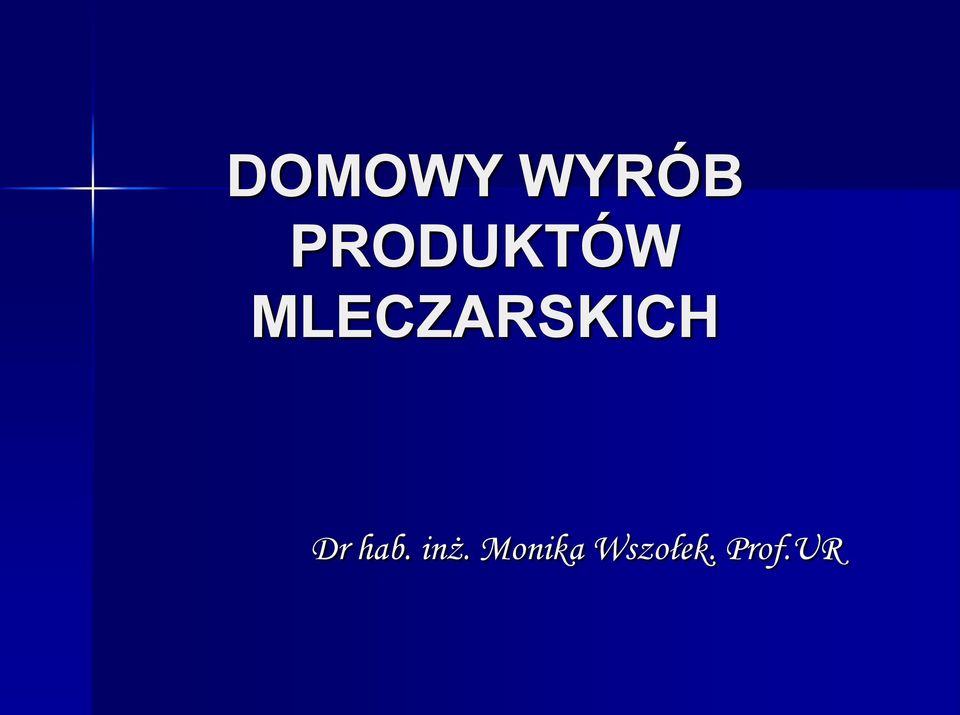 MLECZARSKICH Dr