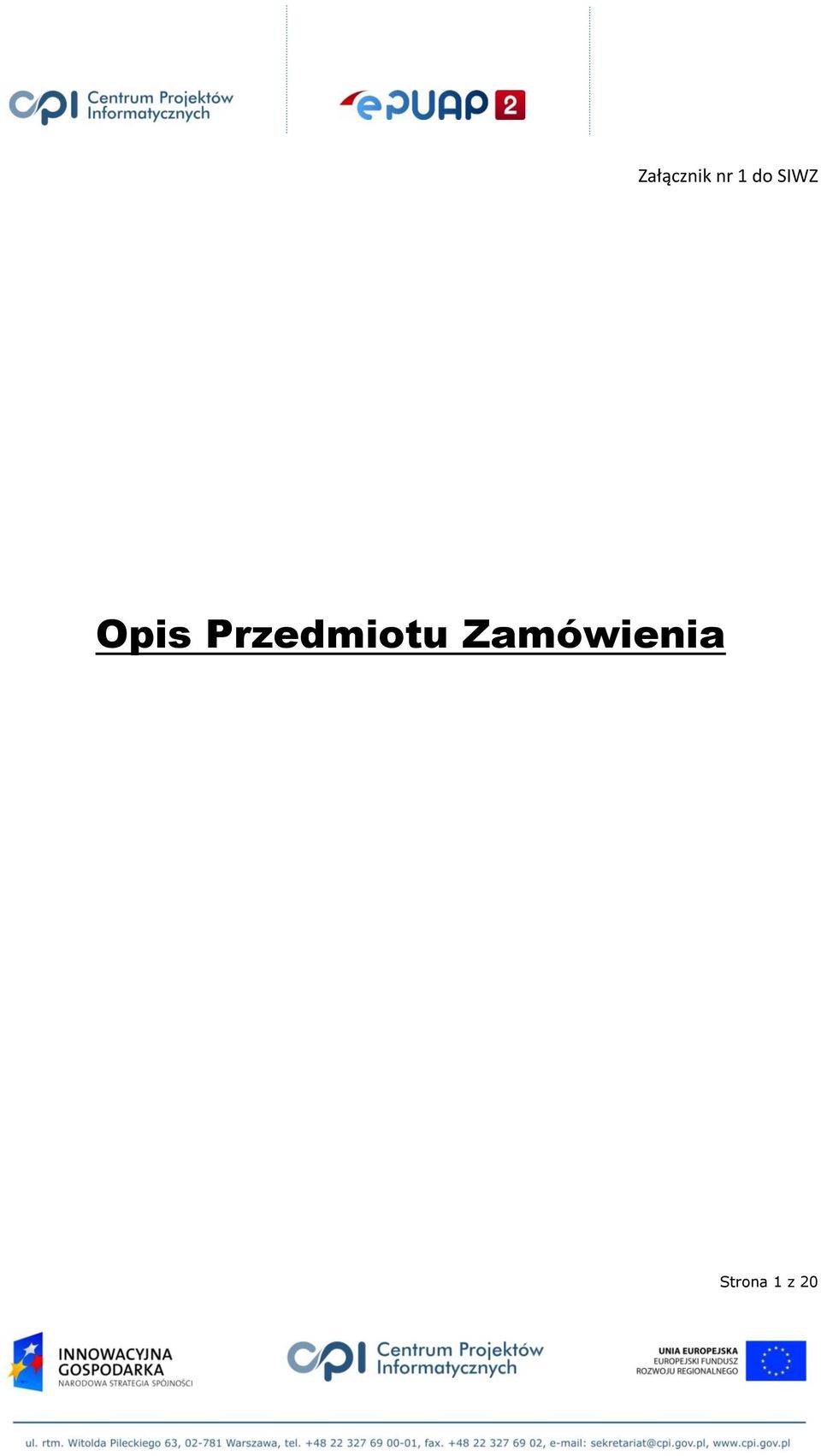 Przedmiotu