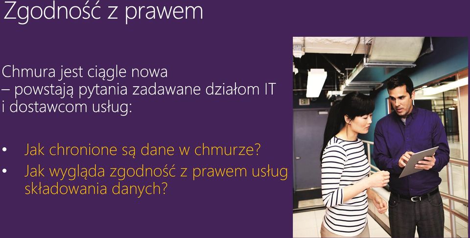 Jak wygląda zgodność z