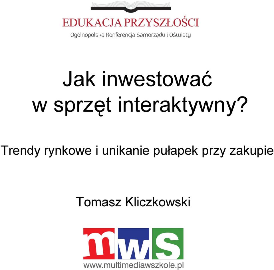 Trendy rynkowe i unikanie
