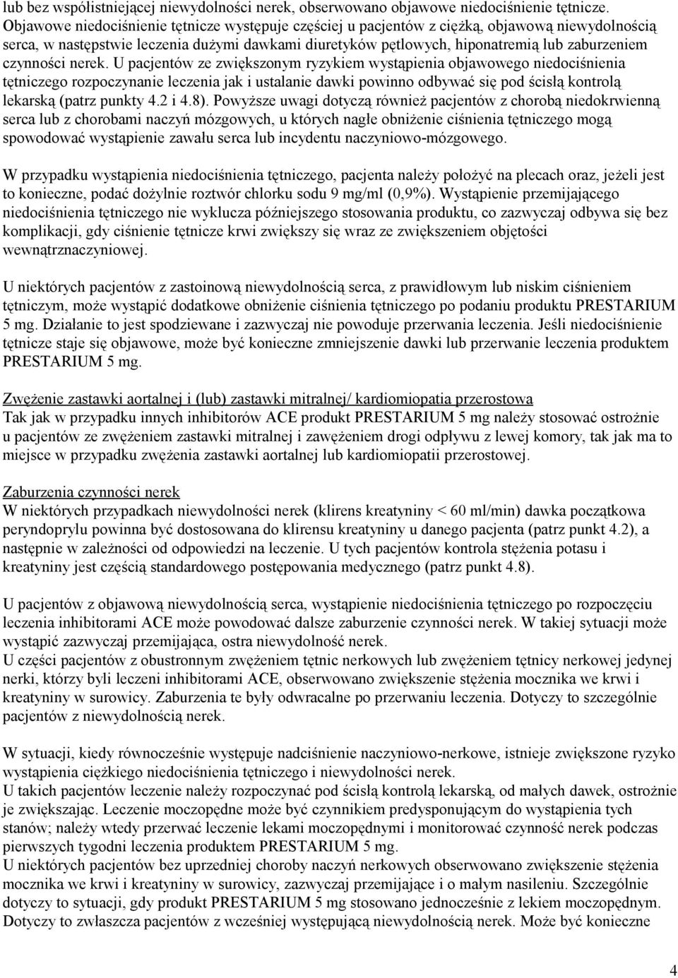czynności nerek.