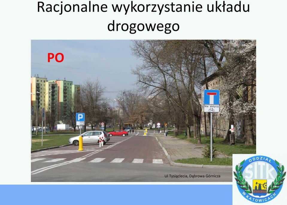 układu drogowego PO