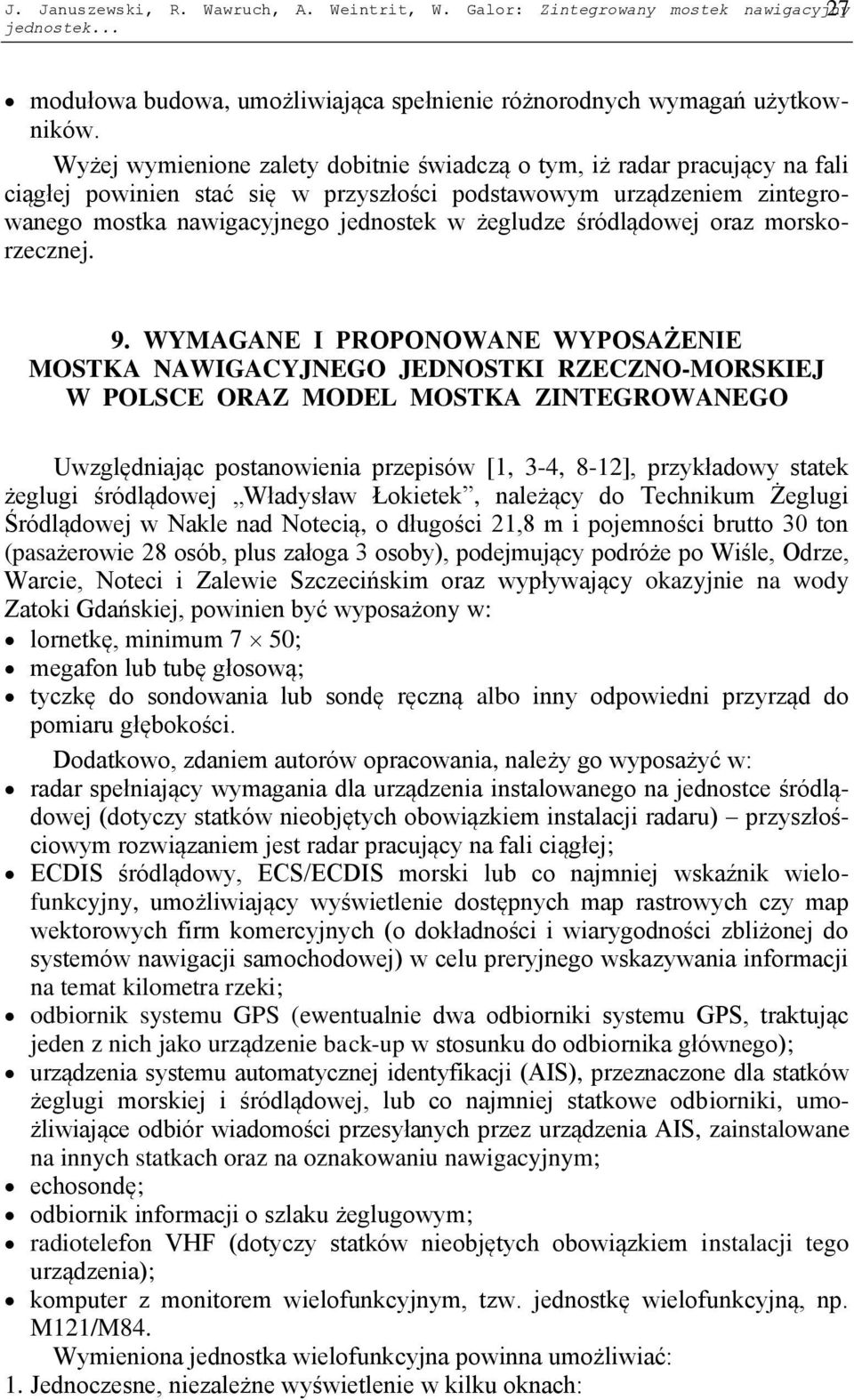 śródlądowej oraz morskorzecznej. 9.