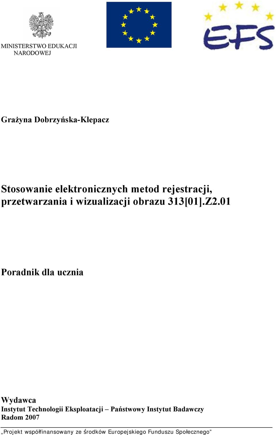 wizualizacji obrazu 313[01].Z2.