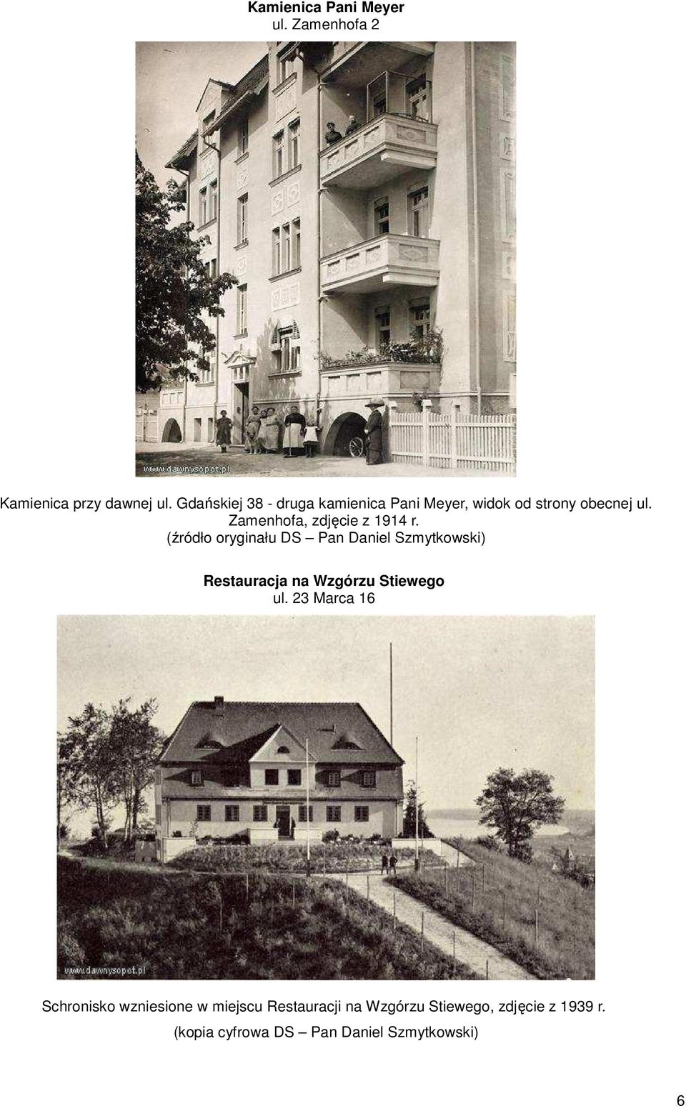 Zamenhofa, zdjęcie z 1914 r.