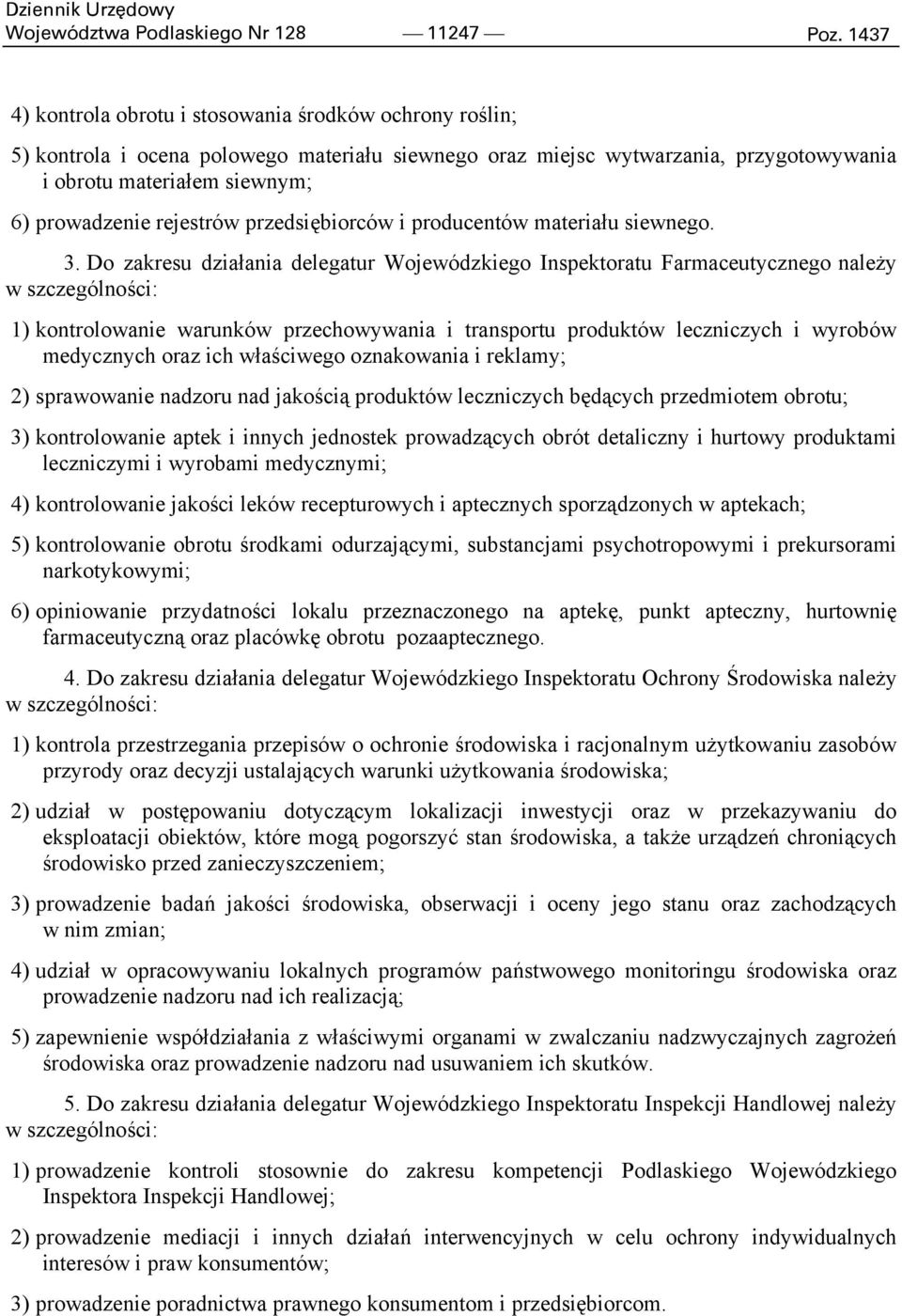 rejestrów przedsiębiorców i producentów materiału siewnego. 3.