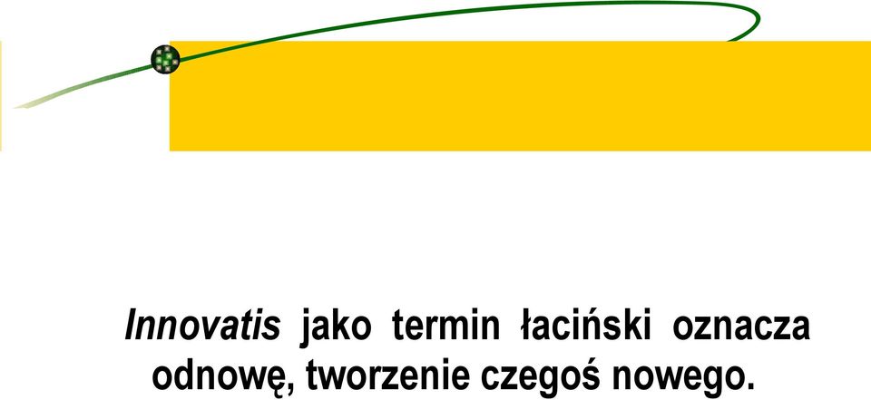 oznacza odnowę,
