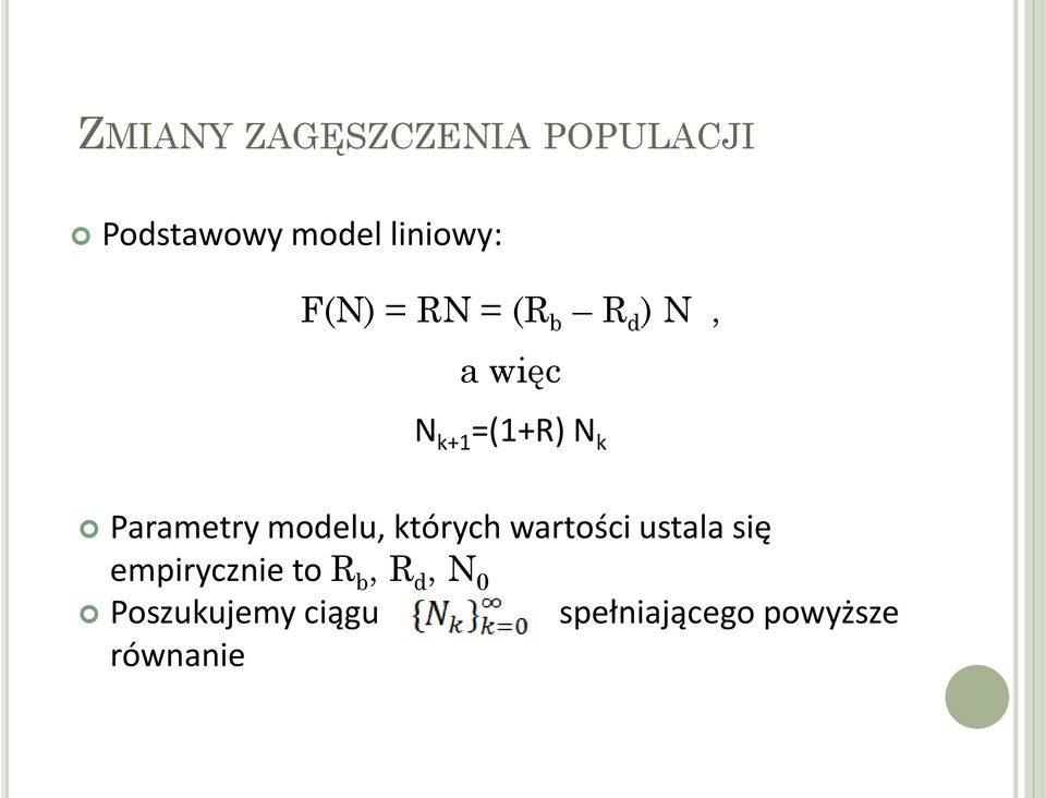 Parametry modelu, których wartości ustala się empirycznie