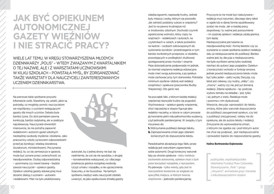 warsztaty dla nauczycieli zainteresowanych uczeniem dziennikarstwa. Na pierwsze takie spotkanie przyszło kilkanaście osób.