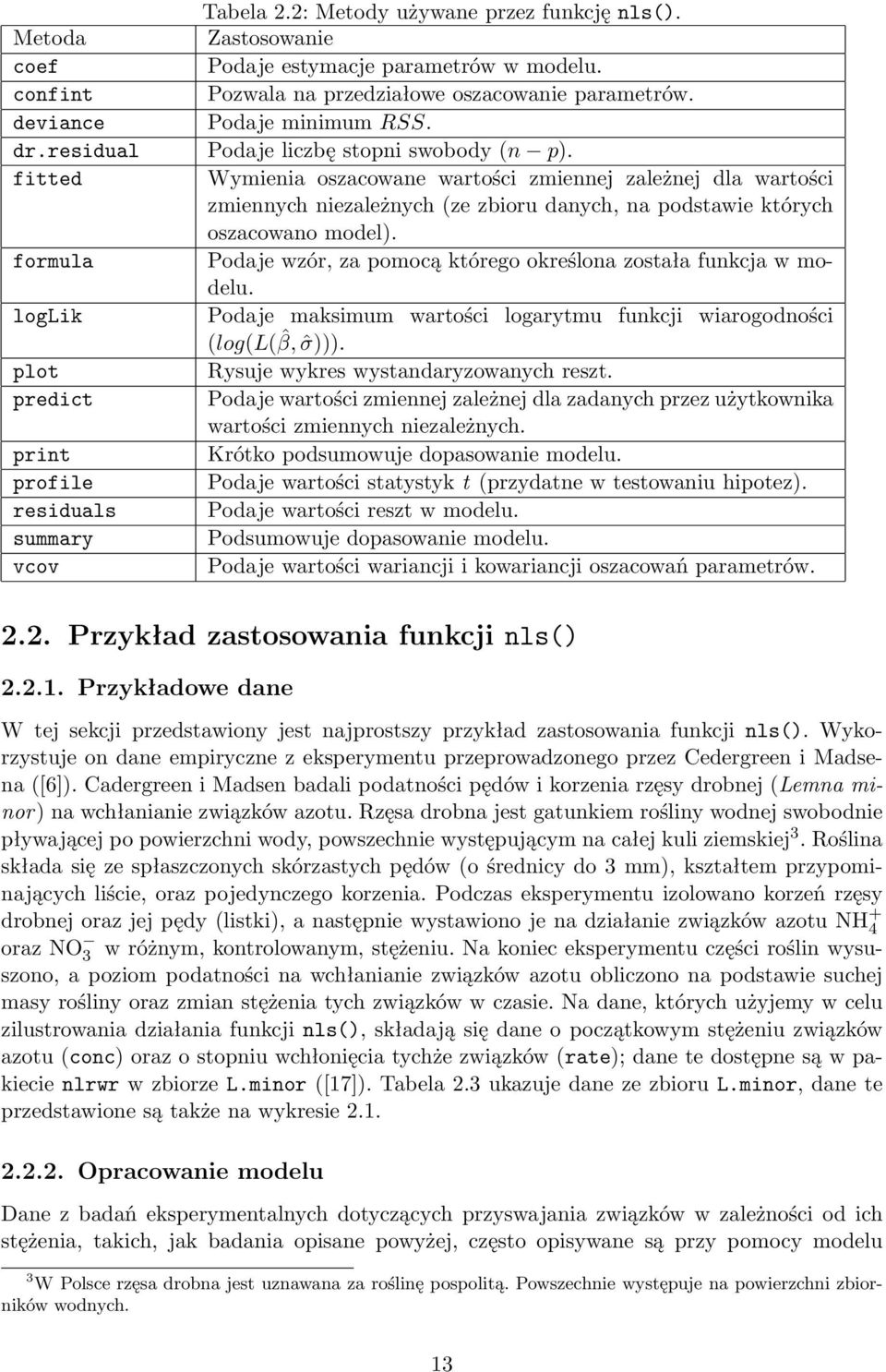Wymienia oszacowane wartości zmiennej zależnej dla wartości zmiennych niezależnych (ze zbioru danych, na podstawie których oszacowano model).