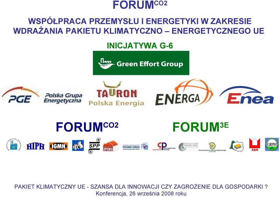 PAKIETU KLIMATYCZNO