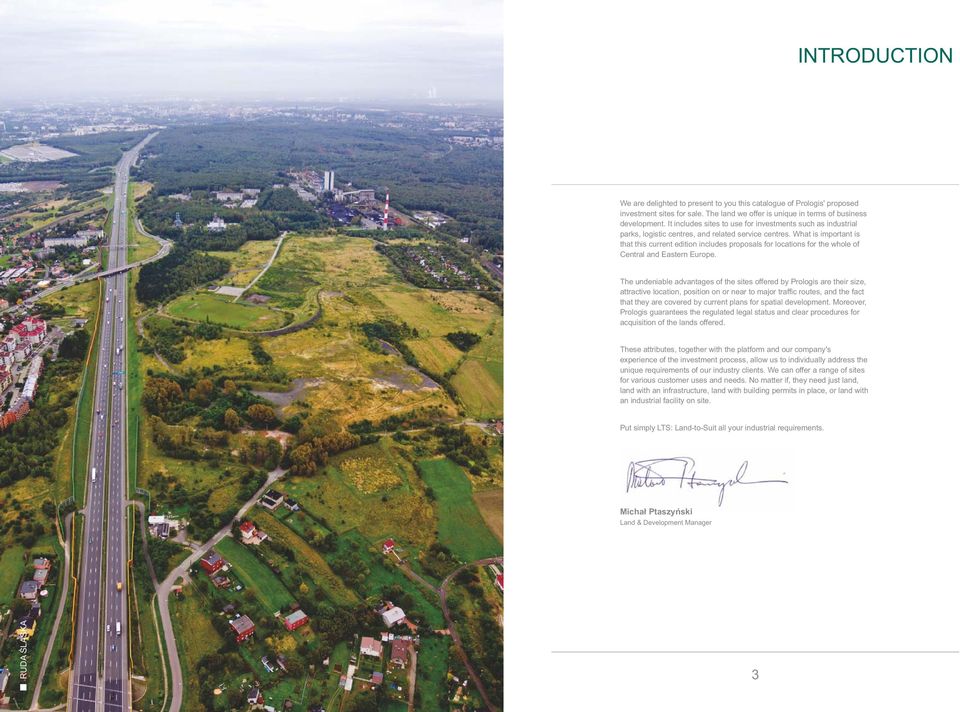 What is important is that this current edition includes proposals for locations for the whole of Central and Eastern Europe.