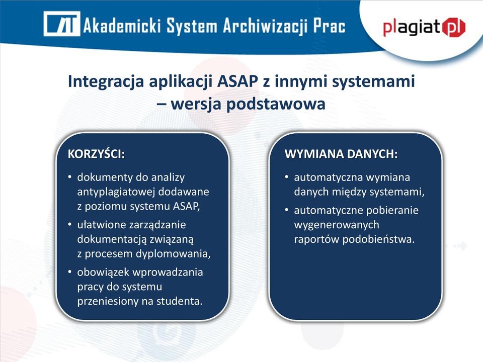 procesem dyplomowania, obowiązek wprowadzania pracy do systemu przeniesiony na studenta.