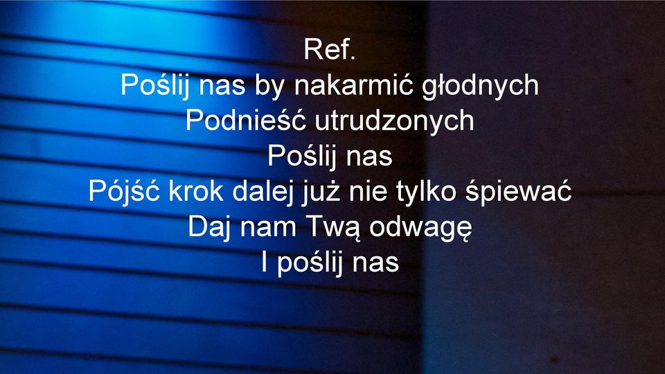 Poślij nas Pójść krok dalej już
