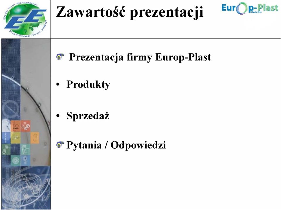 Europ-Plast Produkty
