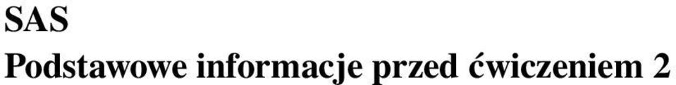 informacje
