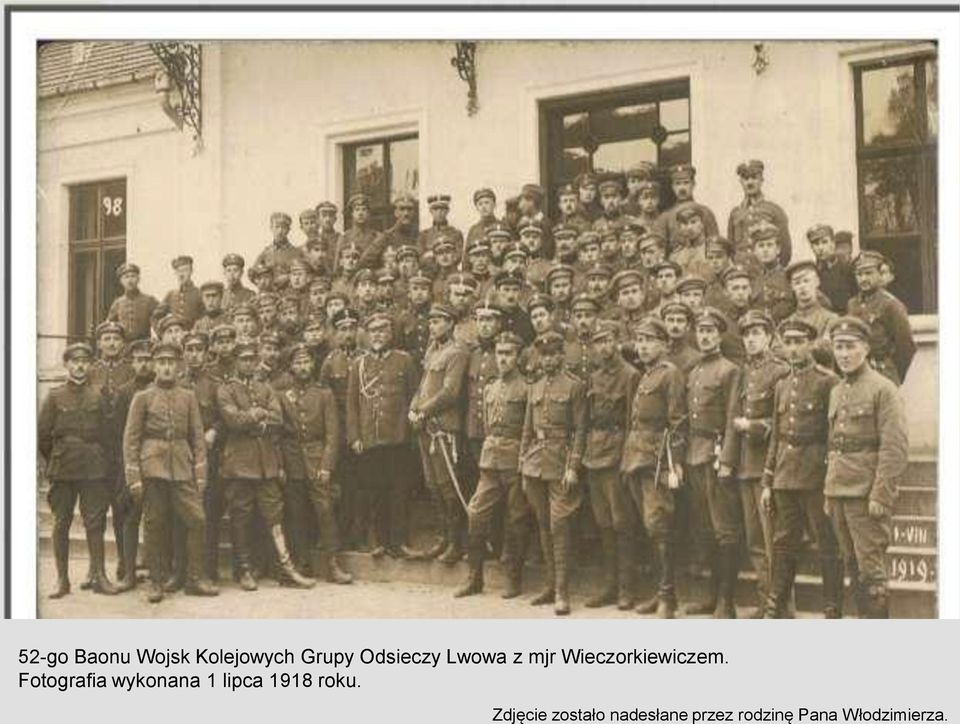 Fotografia wykonana 1 lipca 1918 roku.