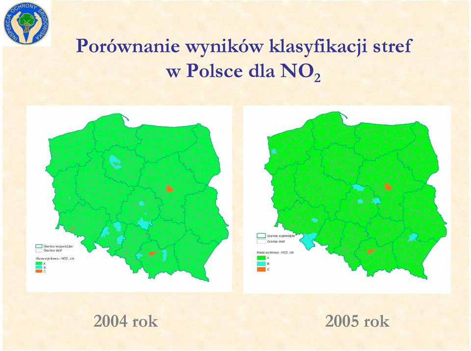 w Polsce dla NO 2