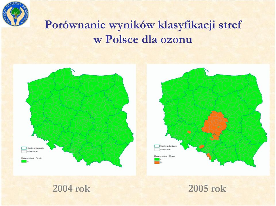 w Polsce dla ozonu