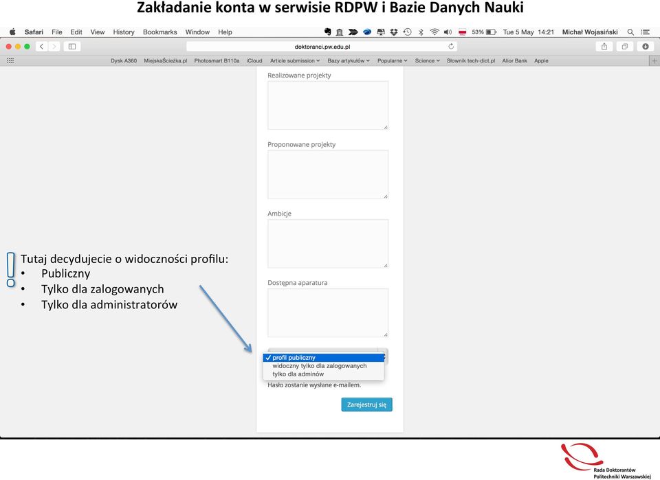 zalogowanych Tylko dla administratorów