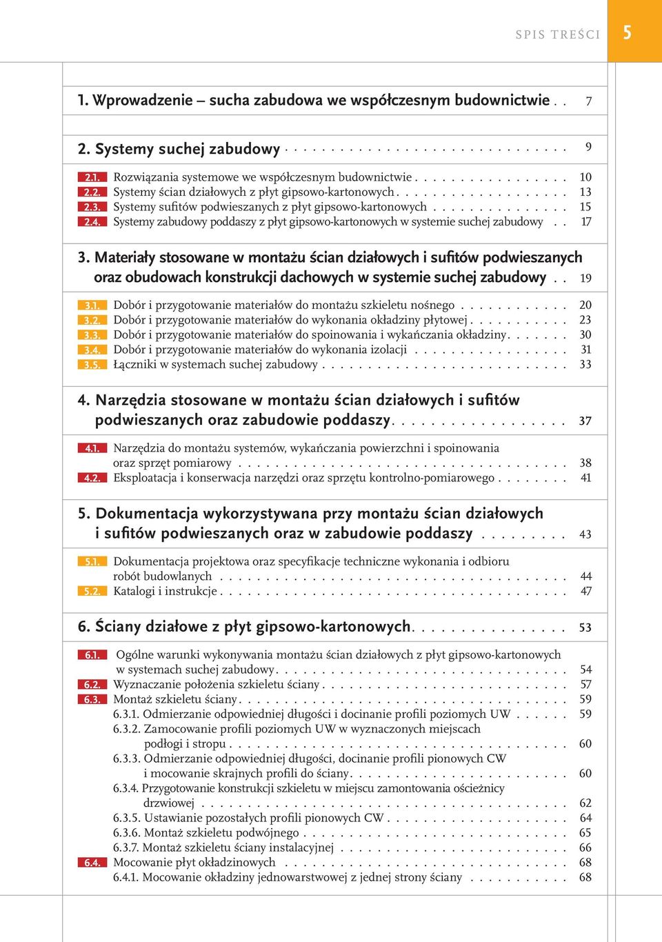 Systemy zabudowy poddaszy z płyt gipsowo-kartonowych w systemie suchej zabudowy.. 17 3.