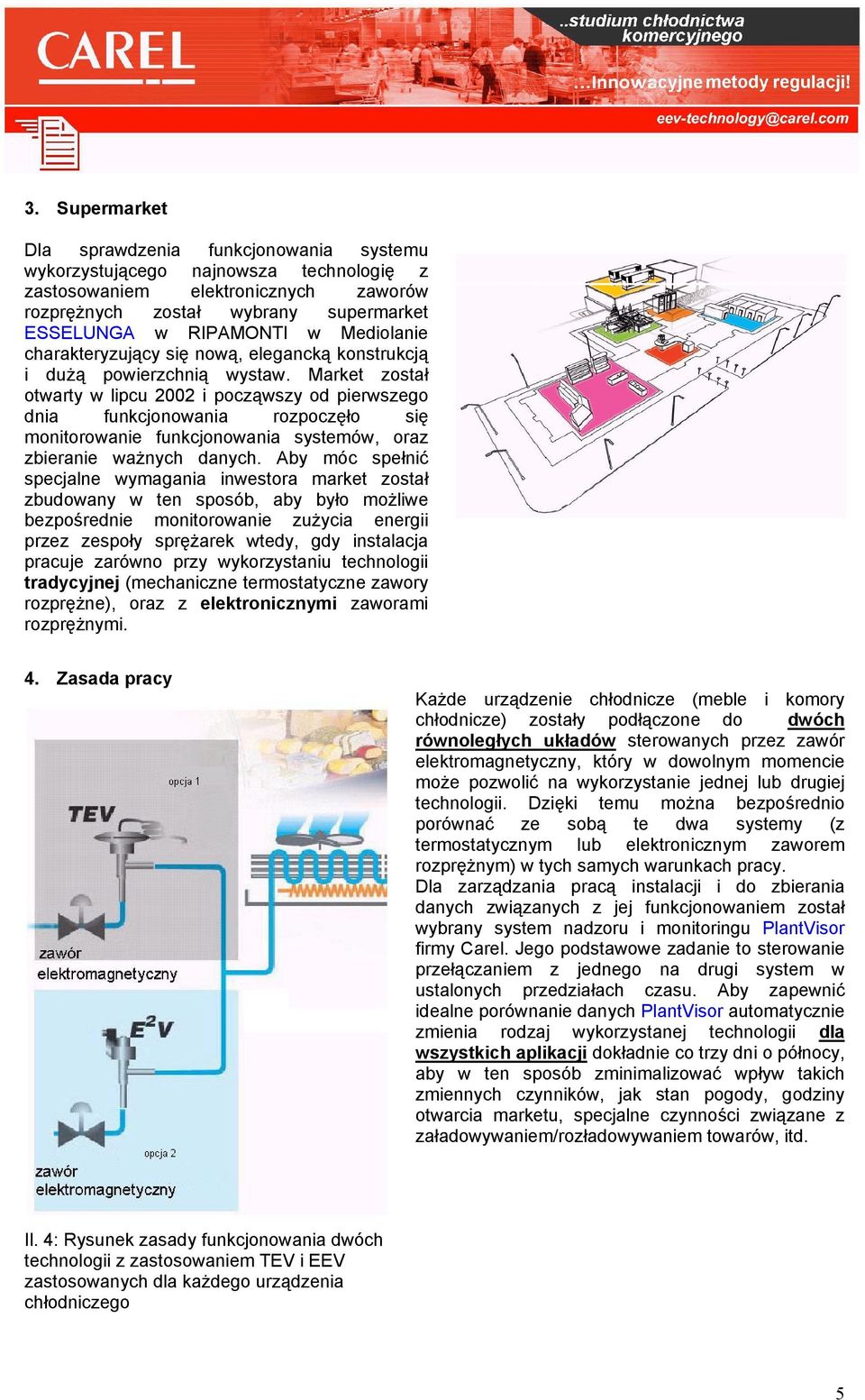 Market został otwarty w lipcu 2002 i począwszy od pierwszego dnia funkcjonowania rozpoczęło się monitorowanie funkcjonowania systemów, oraz zbieranie ważnych danych.