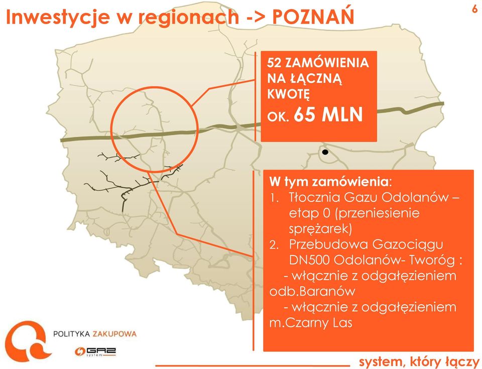 Tłocznia Gazu Odolanów etap 0 (przeniesienie sprężarek) 2.