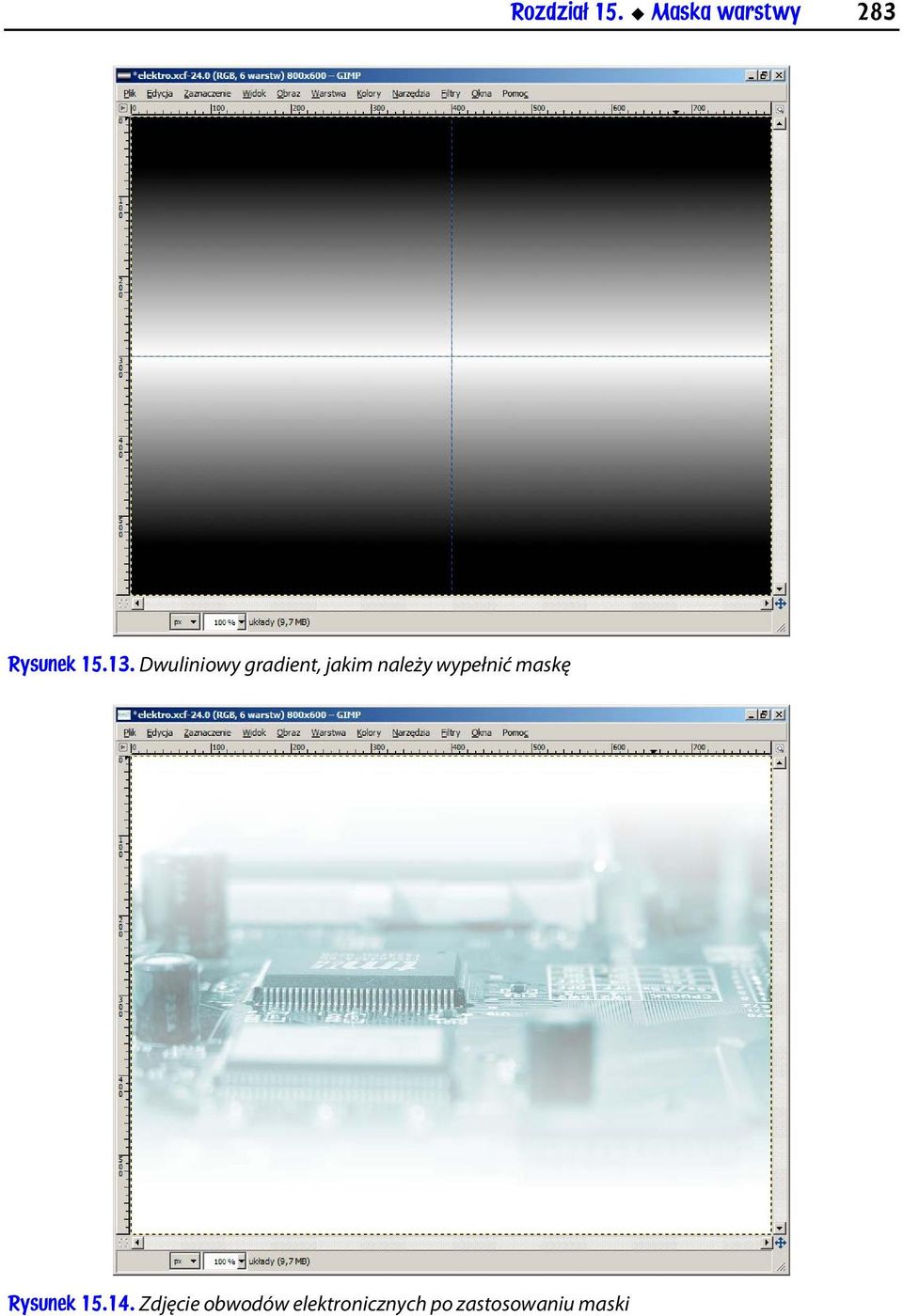 Dwuliniowy gradient, jakim należy