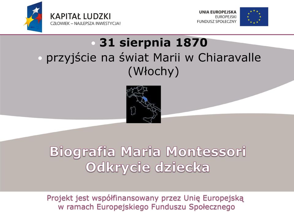 na świat Marii