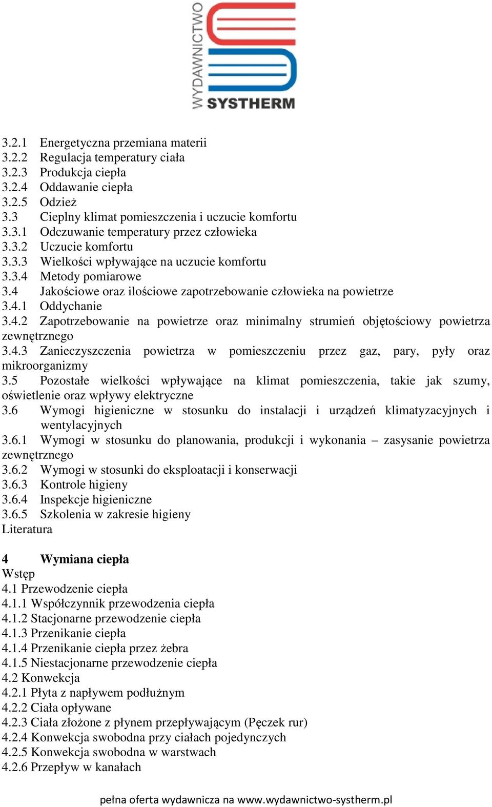 4.3 Zanieczyszczenia powietrza w pomieszczeniu przez gaz, pary, pyły oraz mikroorganizmy 3.